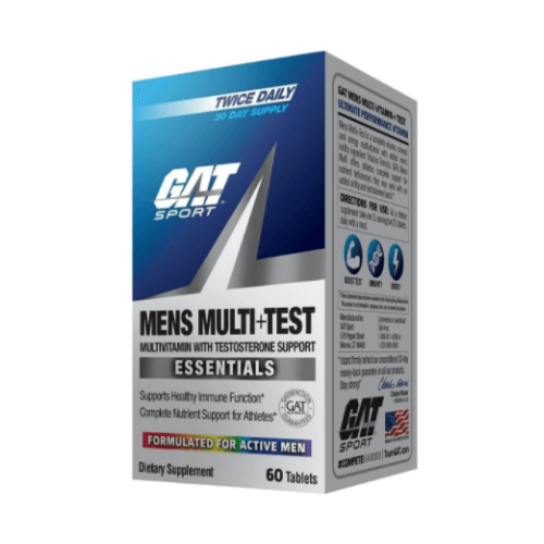 Gat Mens Multi + Test Vitamins Tabs